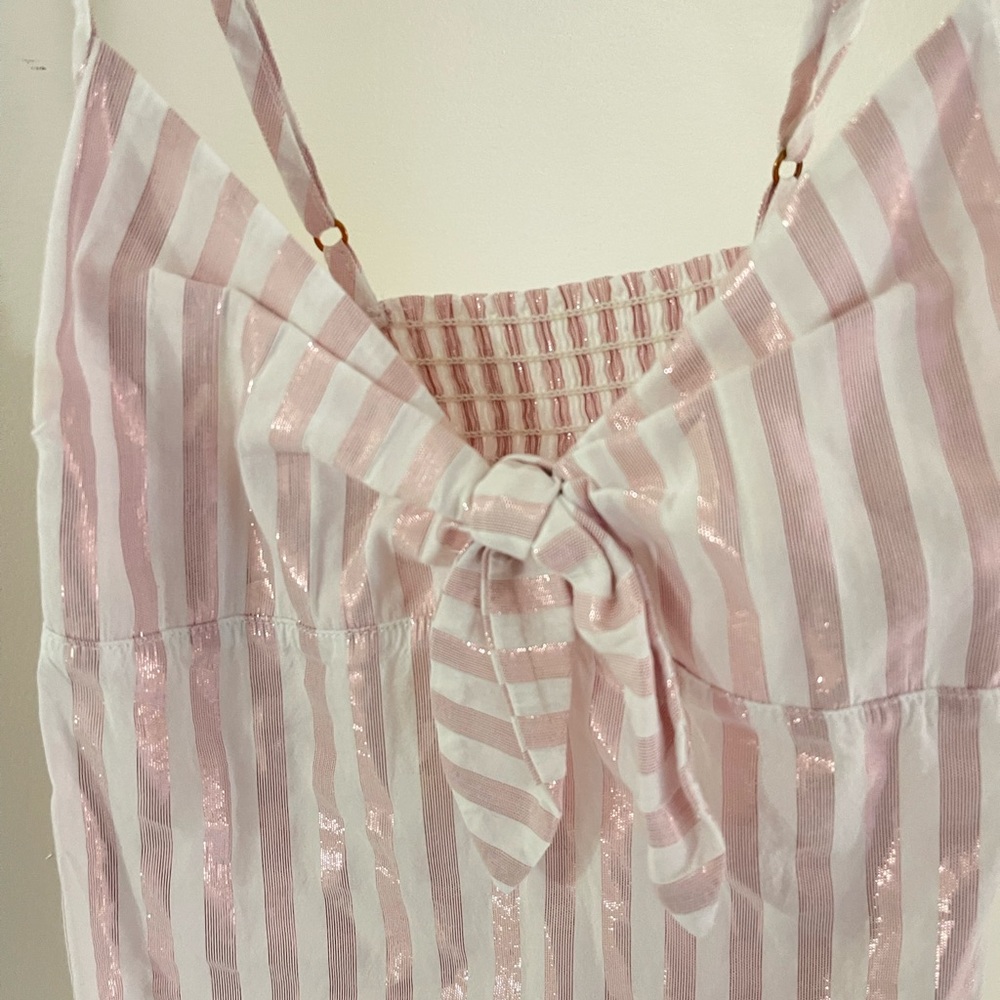 Victoria secrets cami top pink metallic